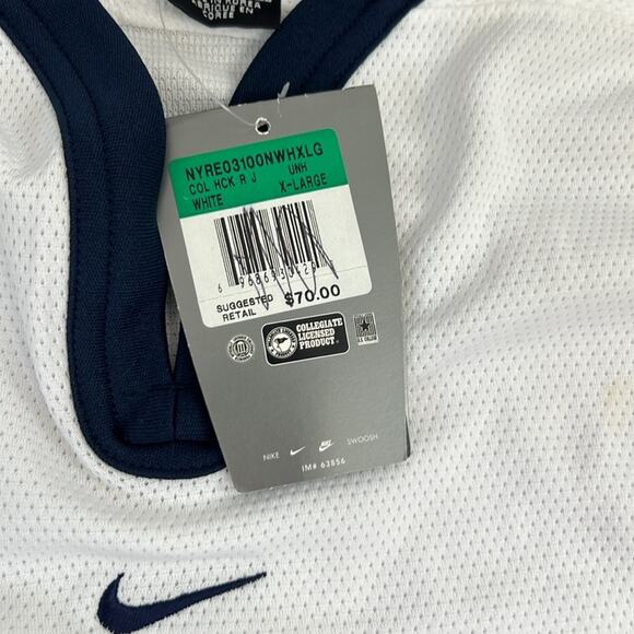 University of New Hampshire, official hockey shirt NWT new  by Nike size xl - Picture 6 of 8